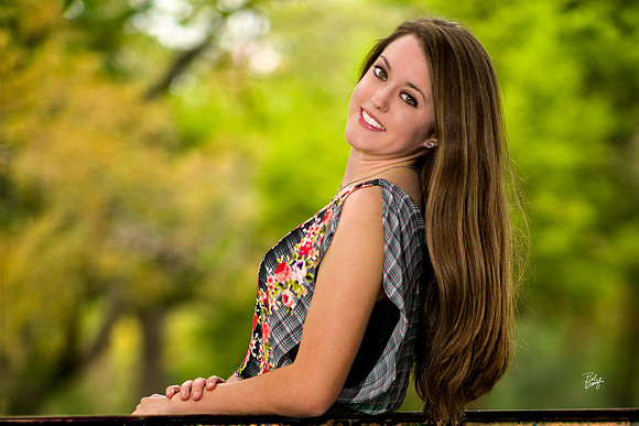 Jenna Geyman in Harry Meyers Park - October 2014